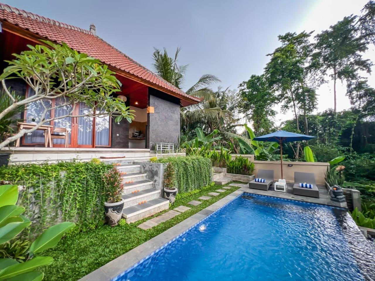 Aris House Private Pool Villa Ubud  Bagian luar foto